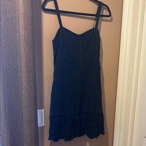 Hollister Black Lace Mini Dress